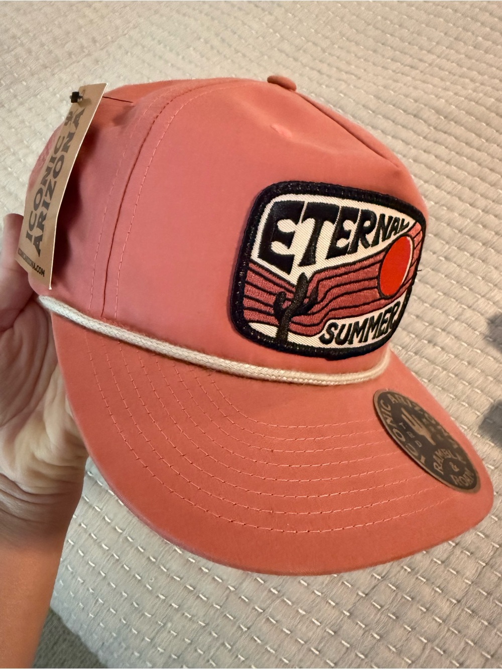 Eternal Summer Coral Trucker Hat